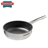 Chảo Inox 5 Đáy SUNHOUSE IN20M2, IN24M2 IN26M2 (20cm-24cm-26cm) - Chính Hãng