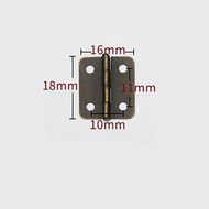 1/12 Hardware Miniature Home Fittings Hinge Cabinets Metal Furniture Golden Small Tiny