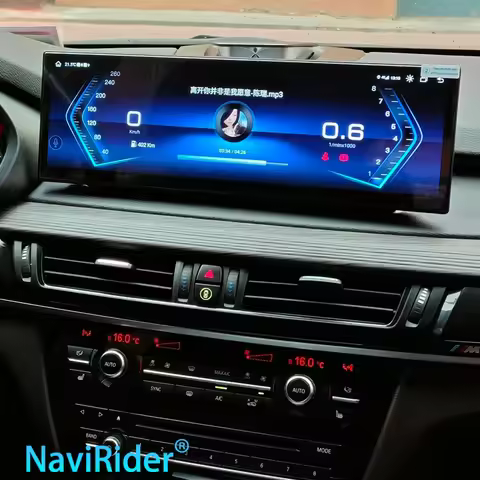 14.9Inch For BMW X5 X6 F15 F16 2014-2017 NBT EVO Android Auto Car Radio Player Multimedia Stereo Vid
