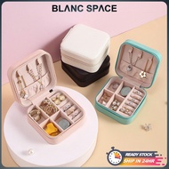[BS] Jewellery Box Portable Organizer Jewel Necklace Earring Ring Small Gift Storage Box Case
