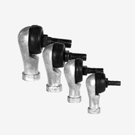 M90 connector 5 to M10, 5mm/6mm/8mm/10mm/12mm connector, ball joint rod end, right hand lashing bear