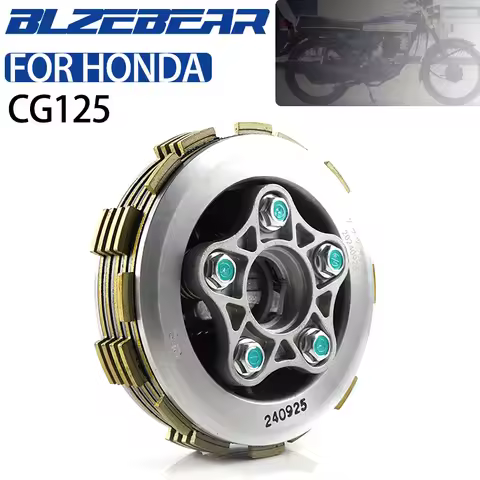 Motorcycle Clutch 5-Post Friction Disc Center External Clutch Assembly For HONDA CG125 CG 125 cg125