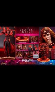 全新未開 Hottoys Scarlet Witch Doctor Strange in the Multiverse of Madness Deluxe Version MMS653 豪華版