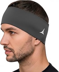 Mens Headband - Guys Sweatband & Sports Headband for Running, Crossfit, Working Out and Dominating Y