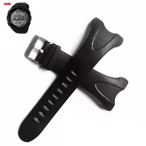 Sports Watch Accessories for Skmei 1025 1405 1535 1122 1232 Plastic Wristband Adjustable Replacement