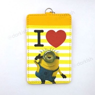 Despicable Me I Love Minion Ezlink Card Holder with Keyring