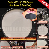 Sudoku 12" EAD snare Electronic Digital Electric Drum Mesh snare or tom ROLAND,YAMAHA,ALESIS,NUX,Aroma, support