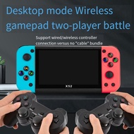 X52 Handheld Game Console HD 5.1 Inch Portable Retro Game Console Built-in Retro Classic Games Audio