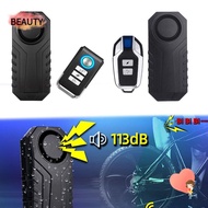 BEAUTY Vehicle Security Alarm System, Anti-Theft Vibration with Remote Bike Alarm Bell, Birthday 113