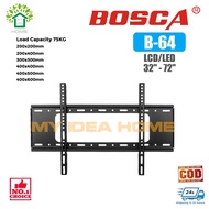 【🔥COD】 BOSCA LED/LCD/PDP 32 72 Flat Panel TV Wall Mount B64 Cash on delivery