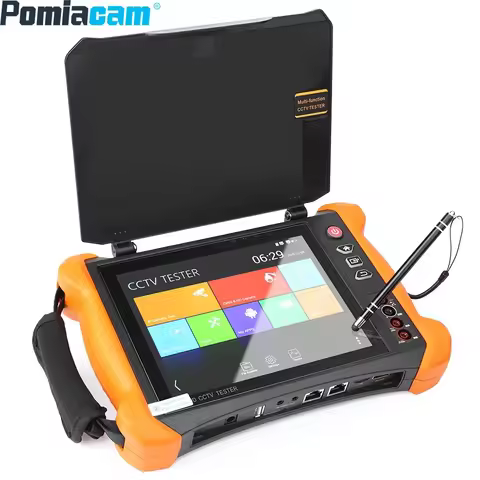 8K CCTV Camera Tester IPS Touch Screen 2k Monitor CCTV Tester IP Camera Support DMM OPM VFL TDR Feat