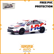 PopRace 1:64 Honda Civic Type R FL5 TCR HRC PR640030 Diecast Vehicles / Car Toy