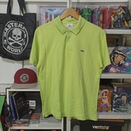 KAOS KERAH / POLO SHIRT LACOSTE SECOND