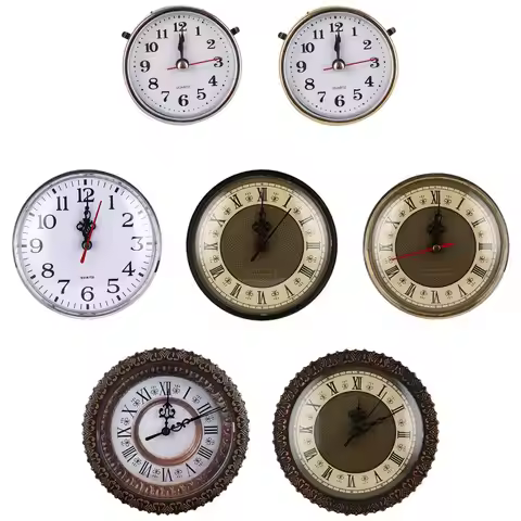 Clock Quartz Mechanism Movement Insert Clock Quartz Mechanism Repair Replacement Accessories Mute Cl