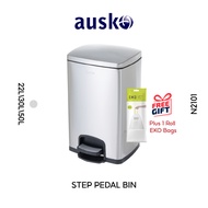 N2101 Dustbin | Multiple Sizes | Pedal Dustbin | Soft Closing | Trash Bin | Kitchen Dustbin