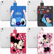IPad case with pen slot for iPad 10th gen 10.9-inch sleep wake smart case TPU soft shell iPad cover 