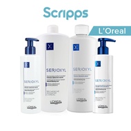 Loreal Professionnel Serioxyl Hypoallergenic Natural / Coloured Clarifying Densifying Shampoo (250ml/1000ml)