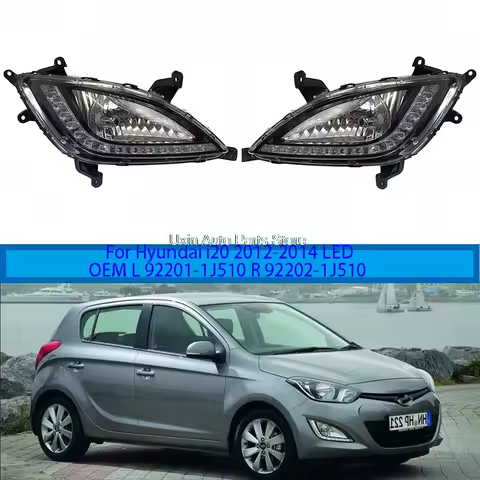 For Hyundai i20 2012-2014 Modific LED Front Fog Light OEM L 92201-1J510 R 92202-1J510 Left Right Hig