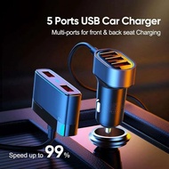 JOYROOM JR-CL03 6.2A 五口智慧車用充電器 hbackp 2530 JOYROOM JR-CL03 6.2A Multi 5 Ports USB Smart Car Charger 