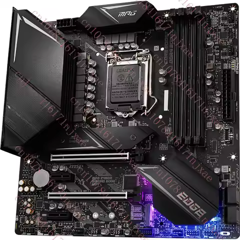 FOR MSI MPG Z490M GAMING EDGE WiFi Z490 Motherboard Support DDR4 128GB LGA1200.