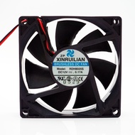 Xinruilian 8cm Ultra-Silent Inverter Cooling Fan 8025 DC Fan 12V 0.17A RDH8025S