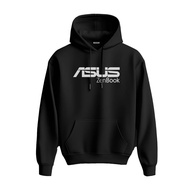 ASUS Zenbook Hoodie Fleece Hoodie Black Cloth