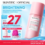 SKINTIFIC Niacinamide Brightening Essence Toner Boost Radiance Toner Hydrating Toner Simple Toner Br