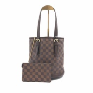 Louis Vuitton lv 棕棋盤格 水桶 子母 肩背包