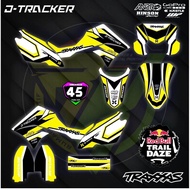 Decal Sticker Striping Variasi Fullbody KLX DTRACKER 150 2016-2022 - Decal DTRACKER New - Decal DTRA