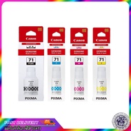 หมึกเติมแท้งก์ GI-71 Canon 71 หมึกอิงค์เจ็ท รุ่น GI 71(หมึกแท้100%) ใช้กับ Printer รุ่น G1020 / G202