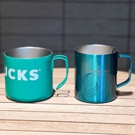 [Quality Assurance] Starbucks Cup Classic logo Lively Green Series Stainless Steel Camping Cup Mug Mermaid Desktop Cup -----Donghua Preferred Store XVCY