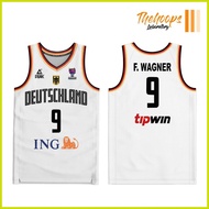 ➺ ▝ 100% ◇ THL X EuroBasket Germany Fiba Basketball jersey  2022 Full Sublimation Jersey Basketball