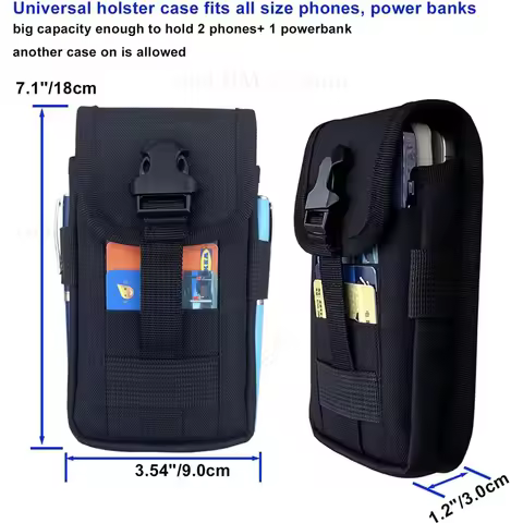 Waist Bag Belt Case For Doogee V Max LR Phone S Punk Cyber Pro DK10 Smini R10 Wallet Card Pouch For