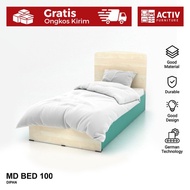 Activ Dipan Kasur Kecil Minimalis / Ranjang Tempat Tidur / Md Bed 100