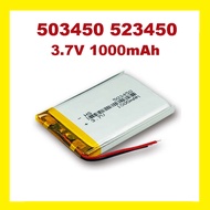 503450 523450 523350 Lithium Polymer Li-Po li ion Rechargeable Battery 3.7V 1000mAh For Smart Led La