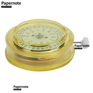 PAPERNOTE 3 Hands Dual Day Date Movement, Dual Calendar Metal Cal.8205 Watch Movement, Gold Watch Mo