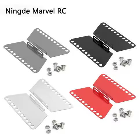 Aluminum Alloy Pedal Side Panel Sliders Are Suitable for MN78, MN, D90, D91, D99S, and MN99S 1/12 Sc