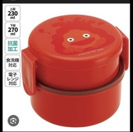 日本製 卡西法圓形便當盒 雙層便當盒