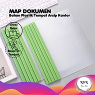 Office and School Archive Report Folder – A4 Plastic Document Folder, Practical Color Transparent Fo