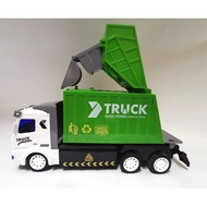 1:48 RECHAGEABLE REMOTE CONTROL SANITATION RUBBISH TRUCK RC LORI SAMPAH/LORRY MIXER/LORRY FIRE TRUCK