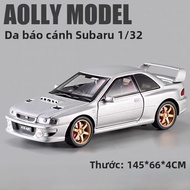 Mô Hình Xe Hợp Kim Subaru Impreza WRX STI Đồ Chơi Mô Phỏng Cho Trẻ Em Xe Thể Thao JDM Đồ Chơi Cho Bé