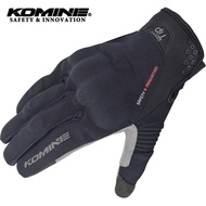 Komine GK-183 Protect Mesh Glove BRAVE Touch Screen Glove Motorcycle Riding Glove