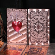 Waite Gold Foil tarot Card Carrot Card tarot Color Print tarot Card PVC Waterproof tarot Card Board 
