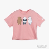 DOSH GIRLS CROPPED T-SHIRTS WE BARE BEARS เสื้อครอปเด็กผู้หญิง DBBBT5032-PI1