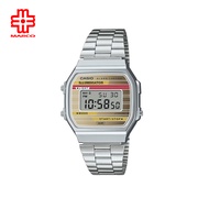 Casio Vintage A168WEHA-9A Silver Stainless Steel Men Watch / Women Watch