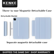 KENKE iPad case Magnetic Detachable Case for iPad Pro 11/iPad Pro 12.9 Air 4 2021 2020 iPad Mini 6 2021 Pro 11 2018 ipad casing Convenient Magnetic Attachment Supports Apple Pencil Pairing &amp; Charging Smart Case Cover, Auto Sleep/Wake Trifold Stand Case