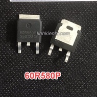 Bag of 5 CHANNEL MOSFETs N 60R580P 60R580PS 60R580 8A 650V STICKERS