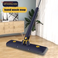 [AuspiciousS] 360 Lazy Twist Mop X-type Hand Free Washing Squeezing Extended Self-wringing Mop