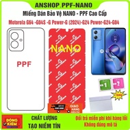 NANO Tempered - PPF Motorola G64-G04S-G Power-G (2024) -G24 Power -G24-G04 protects phone screen aga