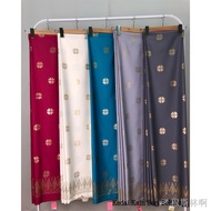 muslimah pencil℗▫✤Kain Pasang Bunga Songket Printed Bidang 45 (RM 6.90 untuk 0.5 meter ye, sepasang rm55.2 free shippin